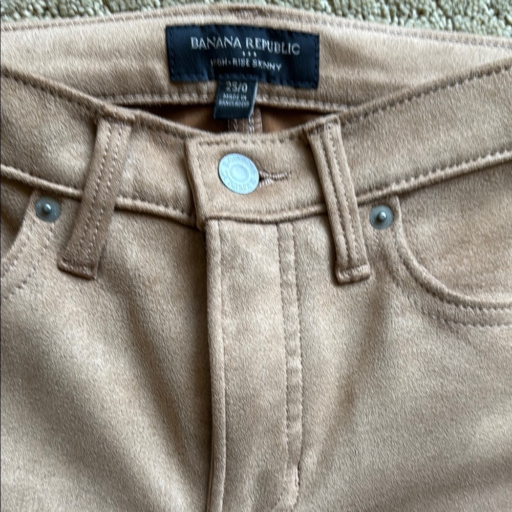 Banana Republic Women’s Brushed High Rise Jeans